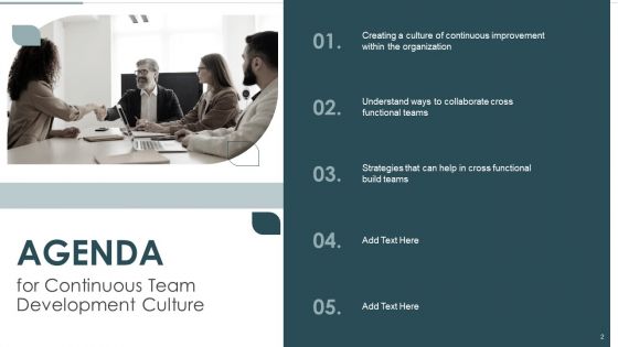Continuous Team Development Culture Ppt PowerPoint Presentation Complete Deck With Slides