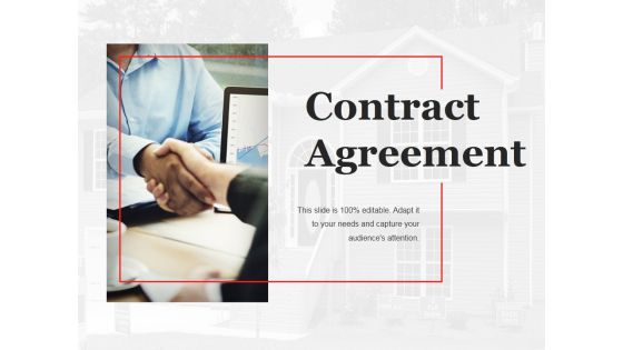 Contract Agreement Template 1 Ppt PowerPoint Presentation Infographics Tips