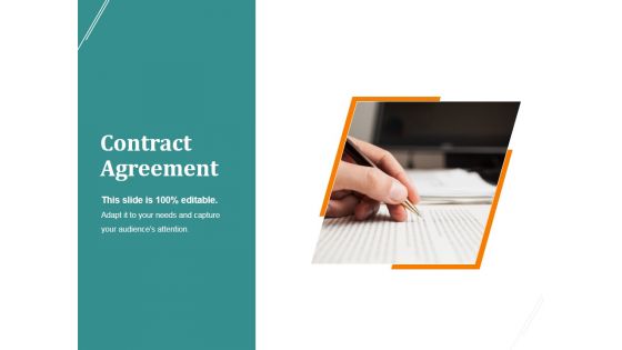Contract Agreement Template 2 Ppt PowerPoint Presentation Deck