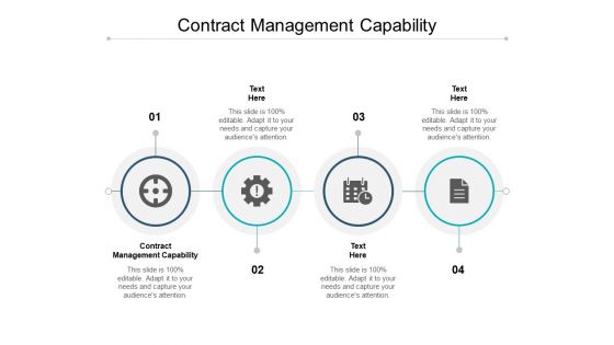 Contract Management Capability Ppt PowerPoint Presentation Styles Shapes Cpb