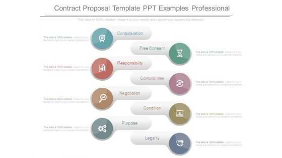 Contract Proposal Template Ppt Examples Professional