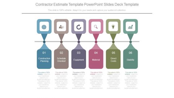 Contractor Estimate Template Powerpoint Slides Deck Template