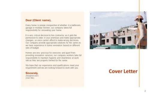 Contractor Proposal Template Ppt PowerPoint Presentation Complete Deck With Slides