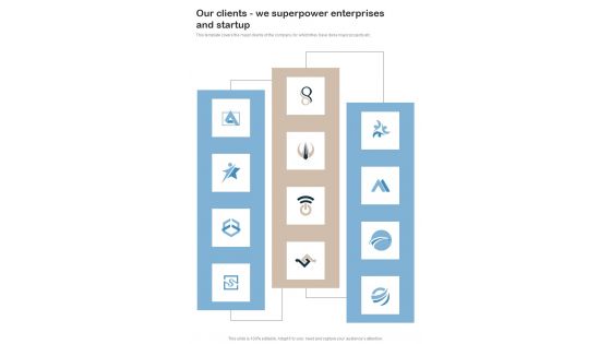 Contractors Bid For Voip Services Our Clients We Superpower Enterprises One Pager Sample Example Document
