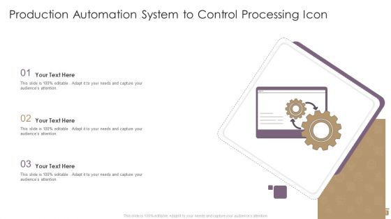 Control Automation System To Enhance Efficiency Ppt PowerPoint Presentation Complete Deck With Slides