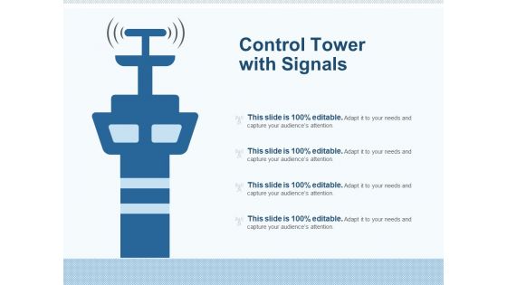 Control Tower With Signals Ppt PowerPoint Presentation Ideas File Formats