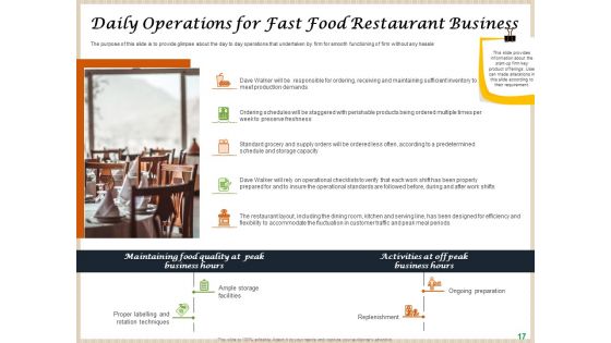 Convenience Food Business Plan Ppt PowerPoint Presentation Complete Deck With Slides