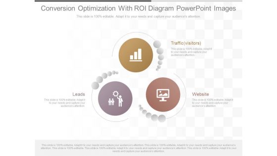 Conversion Optimization With Roi Diagram Powerpoint Images
