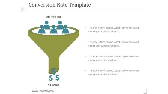 Conversion Rate Template 2 Ppt PowerPoint Presentation Background Designs