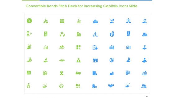 Convertible Bonds Pitch Deck For Increasing Capitals Ppt PowerPoint Presentation Complete Deck With Slides