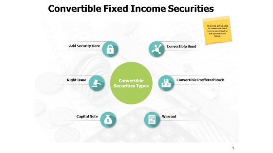 Convertible Fixed Income Securities Ppt PowerPoint Presentation Ideas Example