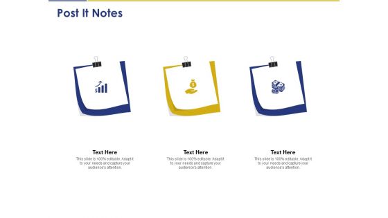 Convertible Note Pitch Deck Funding Strategy Post It Notes Ppt PowerPoint Presentation Infographic Template Backgrounds PDF