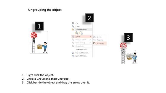 Core Competencies Target Diagram Powerpoint Template