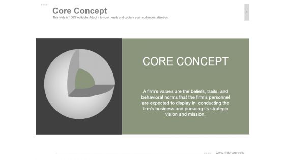 Core Concept Ppt PowerPoint Presentation Deck Core Concept Ppt PowerPoint Presentation Deck