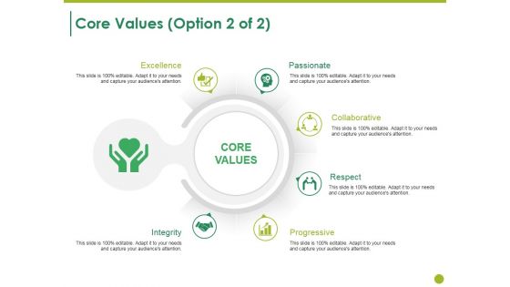 Core Values Template 2 Ppt PowerPoint Presentation File Example