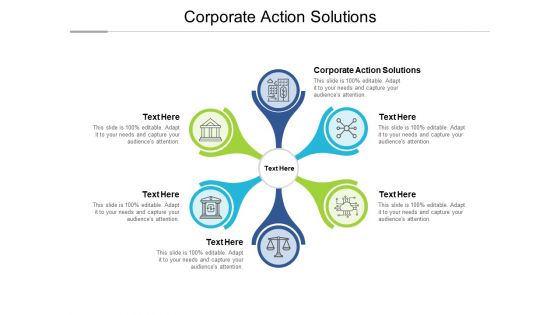 Corporate Action Solutions Ppt PowerPoint Presentation Slides Graphics Pictures Cpb