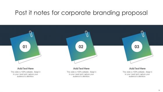 Corporate Branding Proposal Ppt PowerPoint Presentation Complete Deck With Slides