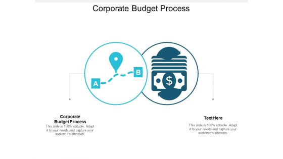 Corporate Budget Process Ppt PowerPoint Presentation Infographics Tips Cpb