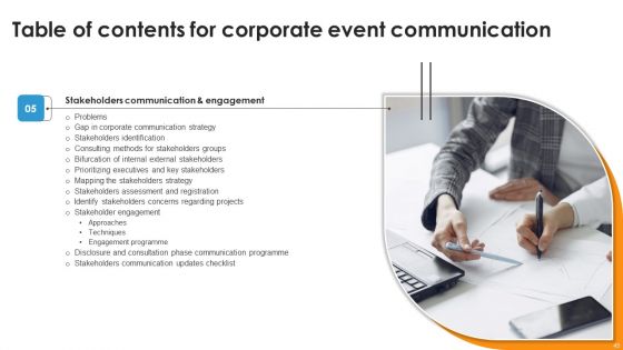 Corporate Event Communication Ppt PowerPoint Presentation Complete Deck With Slides