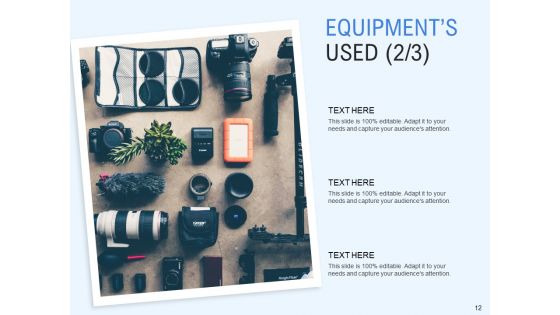 Corporate Event Photography Proposal Template Ppt PowerPoint Presentation Complete Deck With Slides