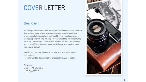Corporate Event Photography Proposal Template Ppt PowerPoint Presentation Complete Deck With Slides