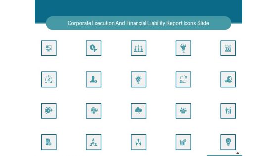 Corporate Execution And Financial Liability Report Ppt PowerPoint Presentation Complete Deck With Slides