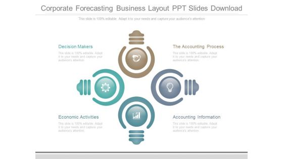 Corporate Forecasting Business Layout Ppt Slides Download
