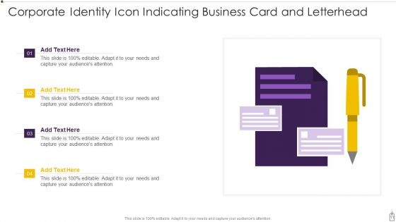 Corporate Identity Ppt PowerPoint Presentation Complete Deck With Slides