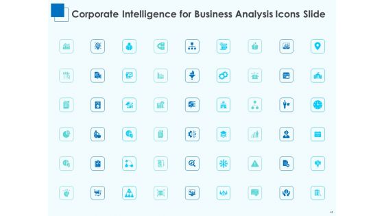 Corporate Intelligence For Business Analysis Ppt PowerPoint Presentation Complete Deck With Slides