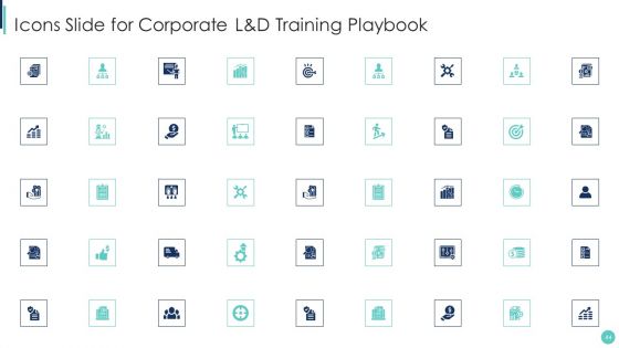 Corporate L And D Training Playbook Ppt PowerPoint Presentation Complete Deck With Slides