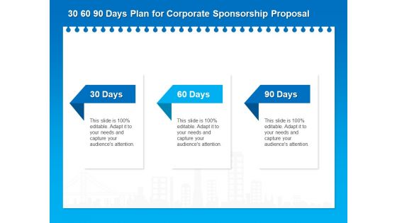 Corporate Partnership 30 60 90 Days Plan For Corporate Sponsorship Proposal Information PDF Corporate Partnership 30 60 90 Days Plan For Corporate Sponsorship Proposal Information PDF
