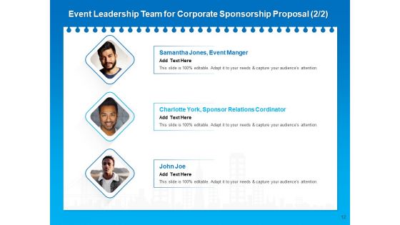 Corporate Partnership And Sponsorship Proposals Ppt PowerPoint Presentation Complete Deck With Slides