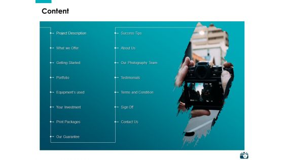 Corporate Photography Proposal Template Ppt PowerPoint Presentation Complete Deck With Slides