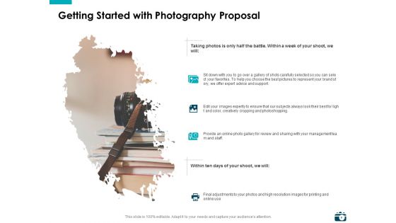Corporate Photography Proposal Template Ppt PowerPoint Presentation Complete Deck With Slides