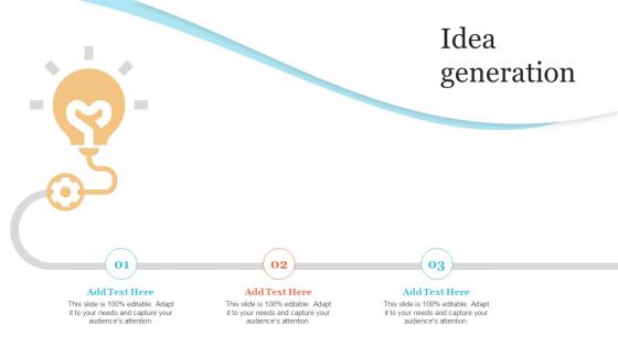Corporate Product And Overall Idea Generation Ppt Outline Template PDF