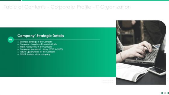 Corporate Profile IT Organization Ppt PowerPoint Presentation Complete Deck With Slides