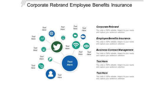 Corporate Rebrand Employee Benefits Insurance Business Contract Management Ppt PowerPoint Presentation Model Designs