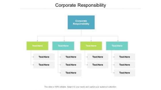 Corporate Responsibility Ppt PowerPoint Presentation Inspiration Skills Cpb