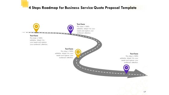 Corporate Service Quote Proposal Ppt PowerPoint Presentation Complete Deck With Slides