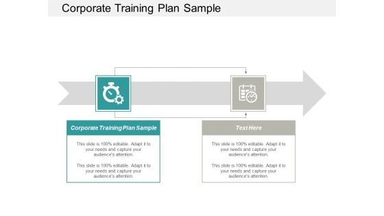 Corporate Training Plan Sample Ppt PowerPoint Presentation Professional Tips Cpb