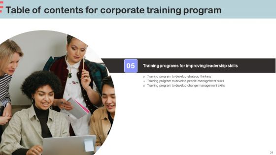 Corporate Training Program Ppt PowerPoint Presentation Complete Deck With Slides