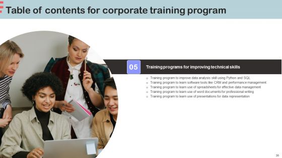 Corporate Training Program Ppt PowerPoint Presentation Complete Deck With Slides