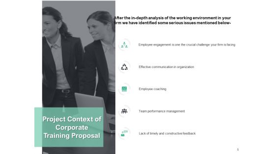 Corporate Training Proposal Ppt PowerPoint Presentation Complete Deck With Slides
