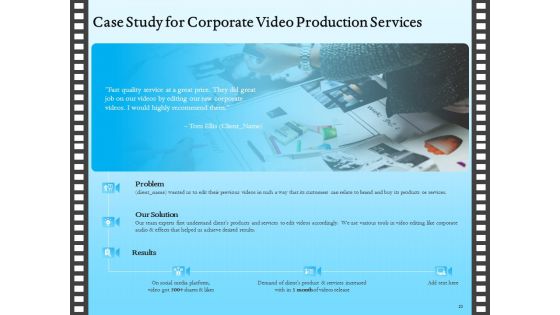 Corporate Video Proposal Template Ppt PowerPoint Presentation Complete Deck With Slides