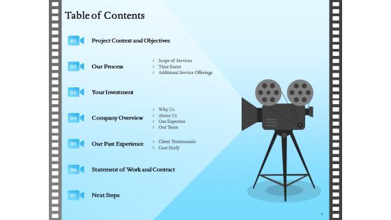 Corporate Video Proposal Template Ppt PowerPoint Presentation Complete Deck With Slides
