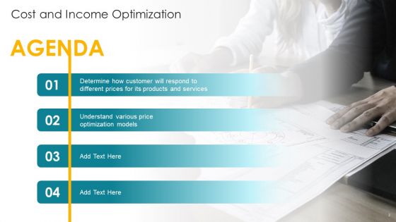 Cost And Income Optimization Ppt PowerPoint Presentation Complete Deck With Slides