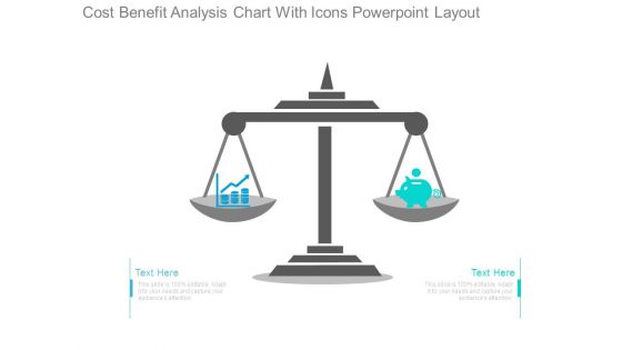 Cost Benefit Analysis Chart With Icons Powerpoint Layout Cost Benefit Analysis Chart With Icons Powerpoint Layout
