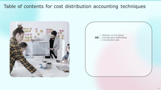 Cost Distribution Accounting Techniques Ppt PowerPoint Presentation Complete With Slides
