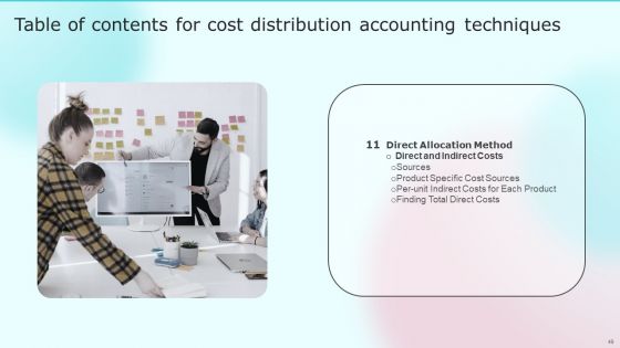 Cost Distribution Accounting Techniques Ppt PowerPoint Presentation Complete With Slides