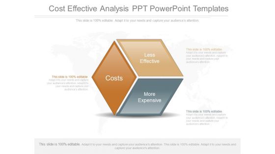 Cost Effective Analysis Ppt Powerpoint Templates